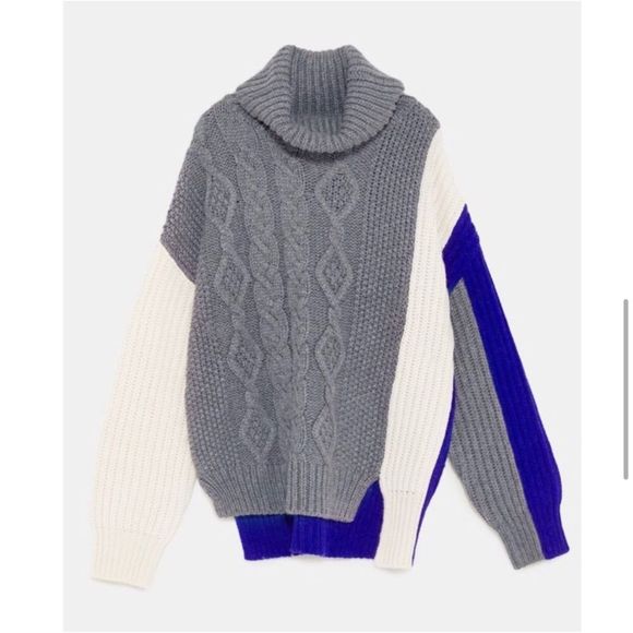 Zara Chunky Knit Sweater - Picture 6 of 16
